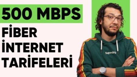 500 Mbps Fiber İnternet Fiyatları | Güncel Tarifeler (Nisan 2025)