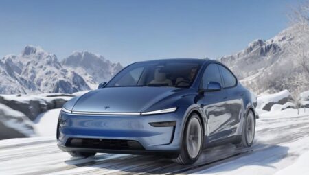 Fabrikadan alıcıya kendi kendine giden ilk Tesla’dan park hatası